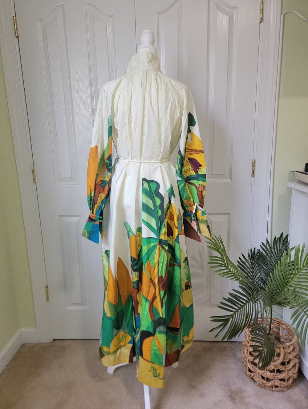 ALEMAIS mokshini shirtdress US 2 - Picture 8 of 10